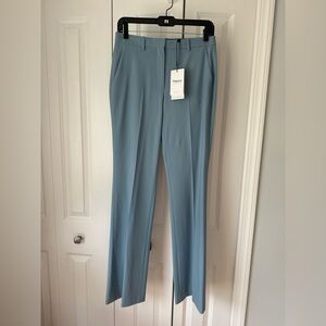 Theory Women's Slate Blue Trousers
